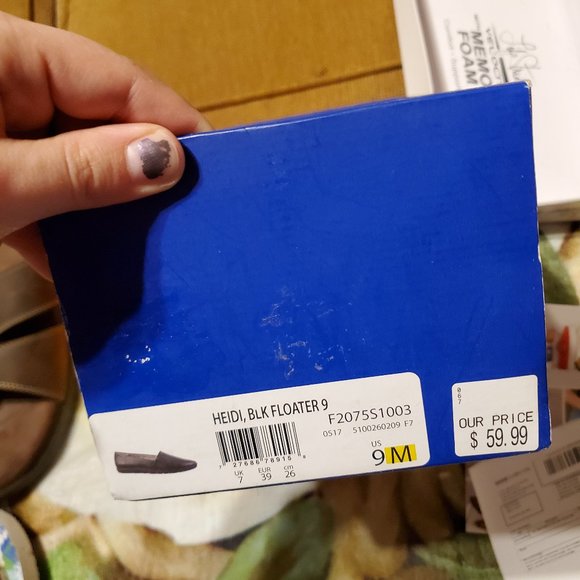 Life Stride Heidi Black Floater New in Box - Picture 4 of 4